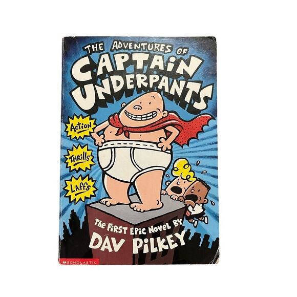 The Adventures of Captain Underpants By Dav Pilkey - Picture 1 of 4